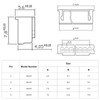 720PCS JST XH 2.54mm Connector Kit,Male and Female 2/3/4/5 Pin