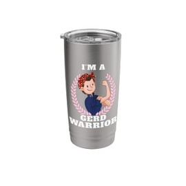 I'm a GERD Warrior Gastroesophageal Reflux Disease Awareness Stainless Steel Insulated Tumbler