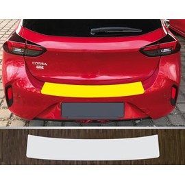 Paint Protection Film, Boot Sill Protection, Compatible with Opel Corsa F from 2019, Transparent