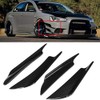 cciyu Car Bumper Fin Fits for Universal Body Front Bumper