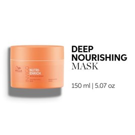 Wella Professionals Invigo Nutri-Enrich Mask, Deep Nourishing  Moisturizing Hair Mask For Dry  Damaged Hair, 5.07 oz                                  