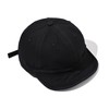 Clakllie Soft Short Brim Baseball Cap Flat Bill Snapback Cap