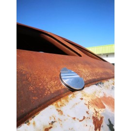 CUMMINS BILLET FRONT FREEZE PLUG,USES STOCK FAN, USA MADE! 4BT,6BT,12V 24V 6.7!