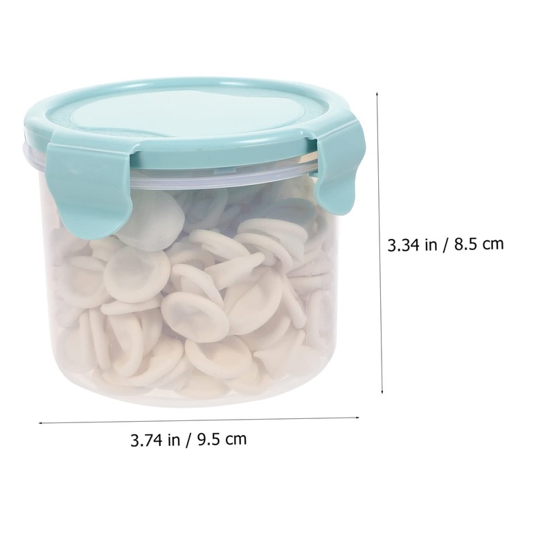 FOMIYES Flexible Fingertip Latex Sleeve Disposable Finger Covers Elastic Finger