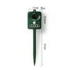 Ultrasonic Animal Repeller Solar USB Charging Electronic Animal Repeller Outdoor