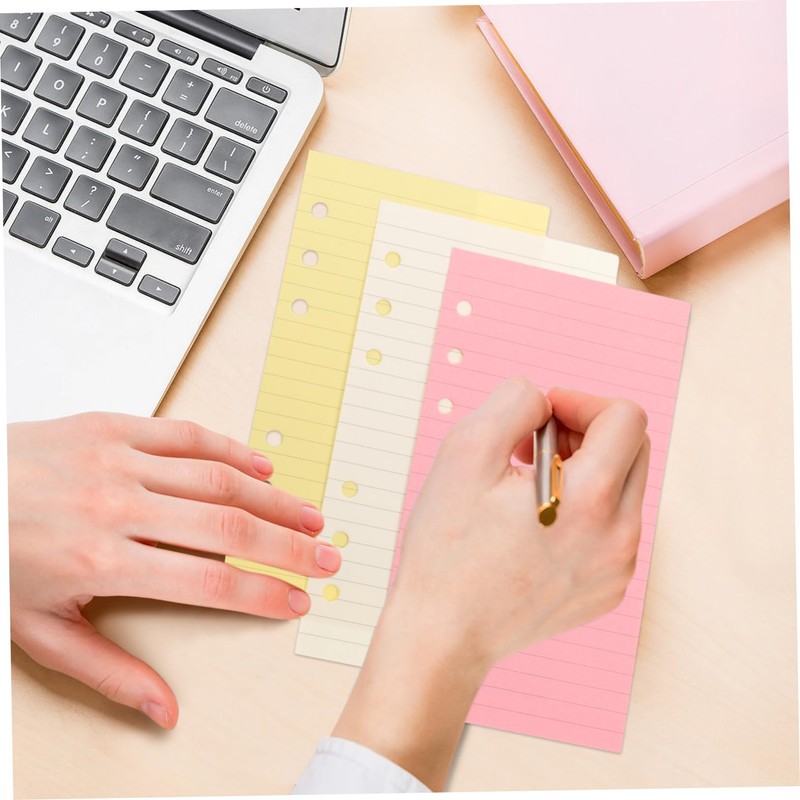 50 Refill Paper for Loose Sheets Paper Refill 6 Rings