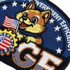 Tavashome Funny Humor Cute USA Doge Meme Embroidered Patches, Hook