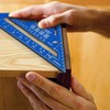 7 inch Carpenters Speed Square Metric,Roofing Rafter Square, Thickened Aluminum