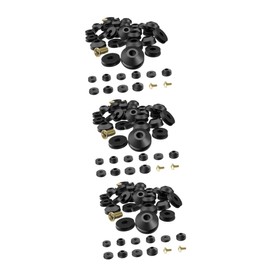 Operitacx 3 Sätze Reparaturset Für Wasserhähne Im Freien Waschmaschine Teile Zubehör Schlauchwaschanlagen Bausatz Wasserhahn Waschanlage Wasserhahn Versorgung Silikon-gummi Schwarz