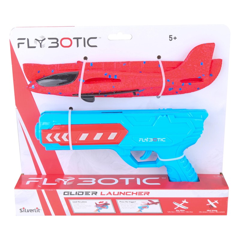 Silverlit - Flybotic - Glider con il suo lanciatore -
