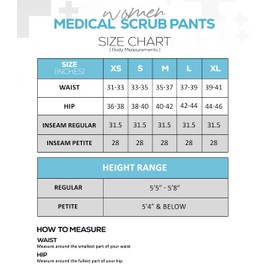 NY Threads Scrub Pants for Women, Loose Fit, Drawstring, Soft Stretch, Small, Ceil Blue