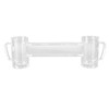 430ml Beer Mug Double Conjoined Beer Glass Drop Resistant Acrylic