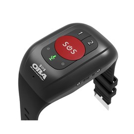 Bracciale sos anziani salvavita GPS 4G wifi chiamate, cadute,Posizione GPS, Cardio,pressione,temperatura Waterproof IP 67 APP free (Necessita di una sim con piano dati e voce non fornita)