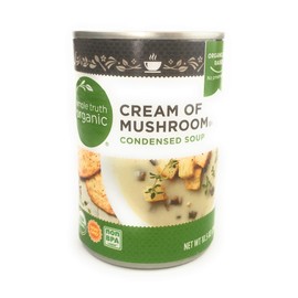 Simple Truth Organic Cream of Mushroom Condensed Soup, 10.5 Ounce Can (Pack of 6)