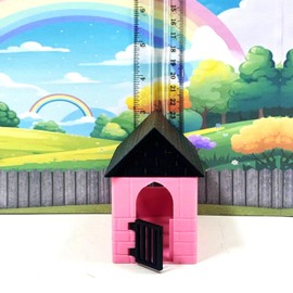 4pcs 3D Printed Mini Toy Horse Stable Playset, Articulated Colorful Mini Horse, Tiny Farm Animal Toys, Fidget ADHD Autism Toy MH-SET2-PH