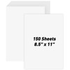 MAXECHO 8.5" × 11" White Cardstock Bulk 150 Sheets Construction