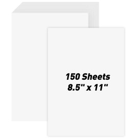 MAXECHO 8.5" × 11" White Cardstock Bulk 150 Sheets Construction Paper Card Stock Printer Paper for DIY Art Crafts, Cricut Card Making, Office Printing, Scrapbooking, Drawing, Invitations, 180 GSM
