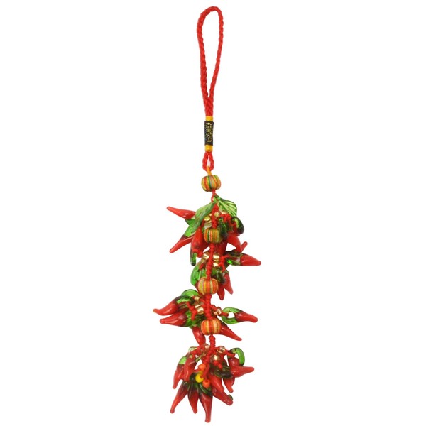 YISHUI HP0164 Feng Shui Goods, Chili Pepper, Amulet, Ornament, Pray for Good Luck