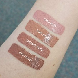 Nude Natural Lipstick - Beige, Taupe Lip Color - Vegan + Cruelty-free, Greige | (Iced Coffee)