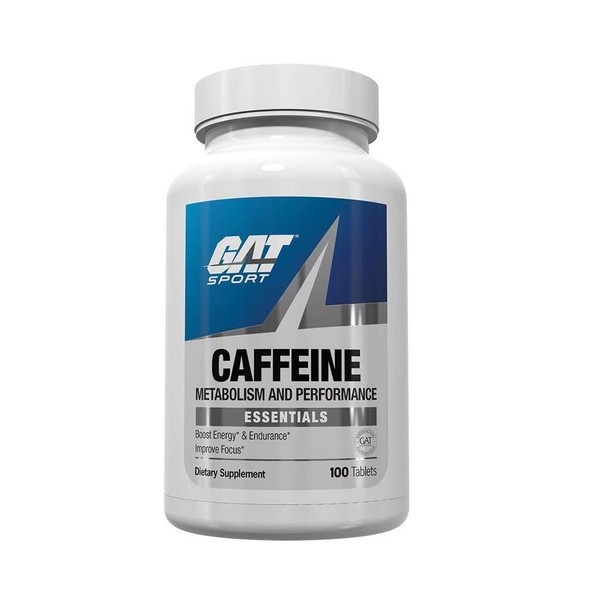 GAT SPORT Cafena - 100 Tabletas - 100 Porciones -