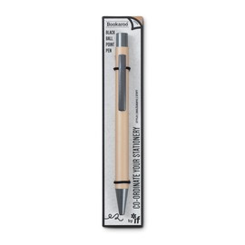 IF Bookaroo Pen, soft touch, colour coated pen with black ink - GOLD