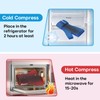 Wisesso Wrist Ice Pack Wrap, Reusable Ice Gloves for Hot