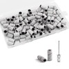 100Ps Small Sanding Bands for Nail Drill, 180/240 Fine Grit
