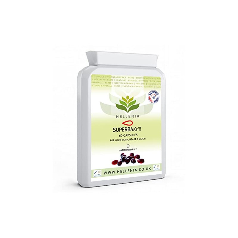 Hellenia Superba Krill™ 100% Antarctic Krill Oil Capsules 500mg |