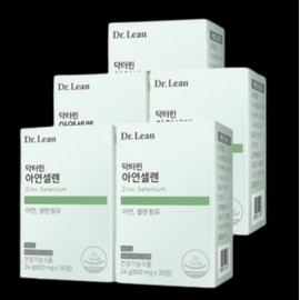 Dr. Lin [Doctor Lin] Zinc Selenium 30 tablets x 5 boxes / [닥터린] 아연셀렌 30정 x 5박스