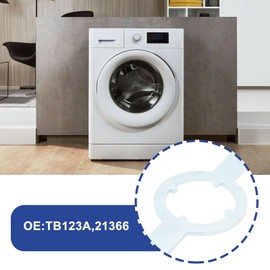 Create idea 1PC Washer HD Tub Nut Spanner Wrench Compatible with Kenmore Compatible with Whirlpool OE TB123A 21366 22.6x8.8cm Washing Machine Tub Nut Tool Silver