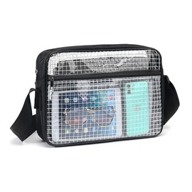 Cedar Eight Engineer Bag, Transparent, Shoulder Bag, For Clean Rooms, Clear Bag, clear