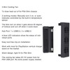 Bewinner Slim Game Console Cooling Fan and USB Hub Combo,