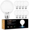 Dekang 8-Pack LED Vanity Light Bulbs for Bathroom 4000K Natural
