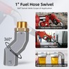 2 Pack Automatic Fuel Nozzle 1 inch NPT with Fuel