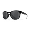 Wiley X Unisex Covert Sunglasses, Grey lenses, glossy black frame