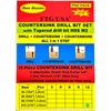 FTG USA Countersink Drill Bit Set for Wood with Tapered