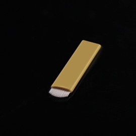 20pcs Disposable Microblading Blade U18 Nano 0.18mm Needles for Semi Permanent Makeup Eyebrow Tattoo Blades (18U-0.18mm 20pcs)