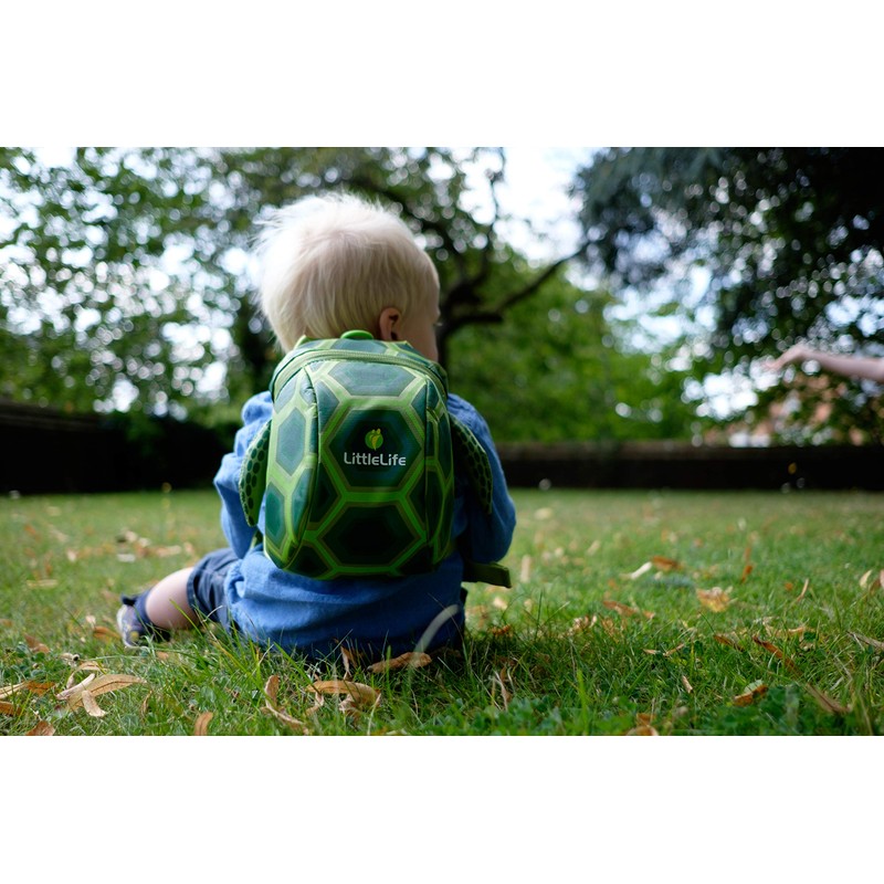 LittleLife Animal Toddler Backpack With Safety Rein, Turtle