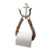 ROXLLGJC Nautical Rope Toilet Paper Holder Coastal Towel Holder with