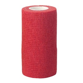 Kerbl EquiLastic - Tutore autoadesivo, larghezza 10 cm, colore: Rosso