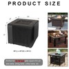 WOMACO Heavy Duty Square Patio Fire Pit/Table Cover, Waterproof Outdoor