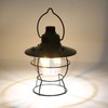 LED Camping Light Retro Style Rechargeable 3 Stepless Dimming Modes