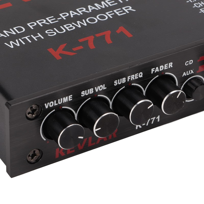 Fydun Car Audio Graphics Equalizer Universal Parametric Car Equalizer Low