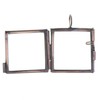 HHH Designs Glass Pane Locket | Antique Copper Finish |