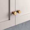 RZDEAL 6pcs Solid Brass Cabinet Knobs Pulls Cabinet Drawer Dresser