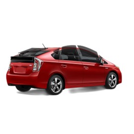 AUTOTEK Precut Windows Tint Film All Sides Cars Sun Blocking Protection Privacy Anti Shatter Glass 2 Ply Film Any Tint Shade kit for Toyota Prius 2010-2015