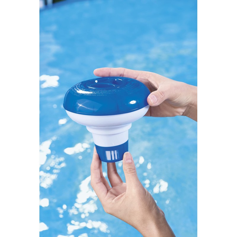 Bestway 58210-17 Chemical Floater - 5 inch, Blue
