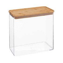 Storage container rectangular bamboo lid "eske" 3 l 5 five simply smart