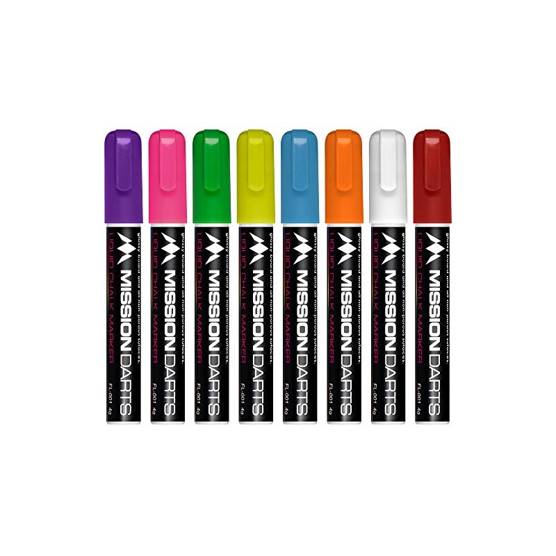 Scoreboard Liquid Chalk Acrylic 501, Cricket Blackboard Whiteboard (8 Pack