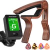 Guitar Capo with Guitar Tuner Clip Guitar Accessoriesor for Acoustic